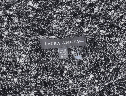 Laura Ashley Grey Women's Jumper, UK Size 10, Round Neck