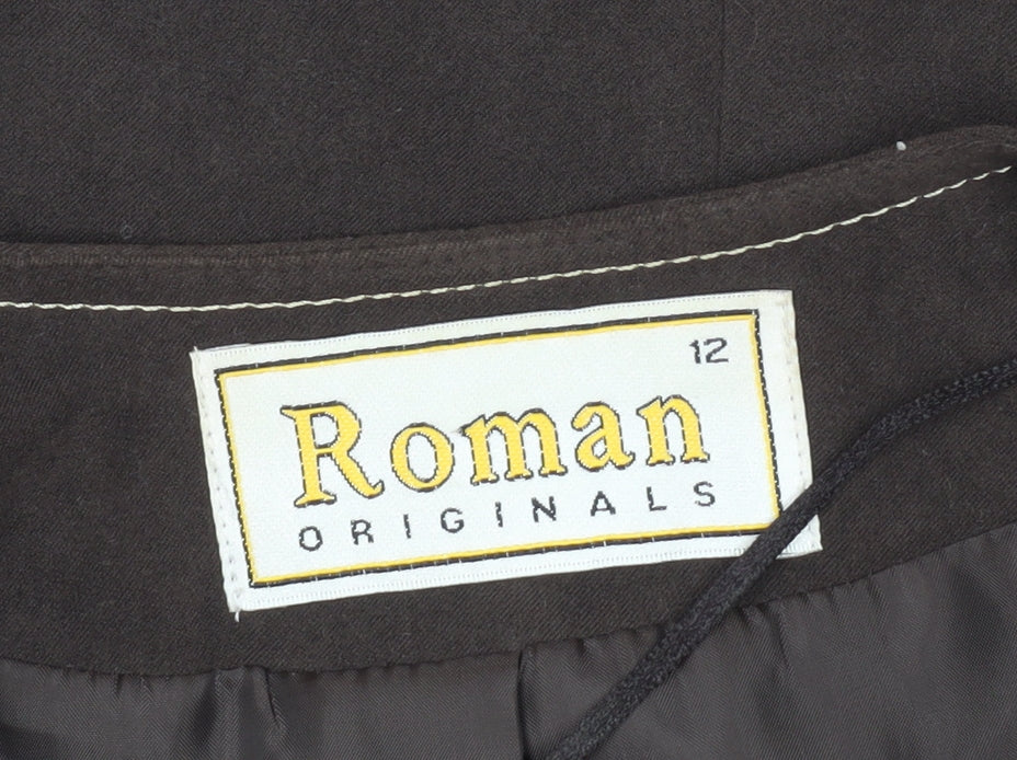 Roman Originals Women's Brown Blazer Size 12