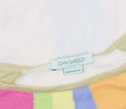 John Smedley Women's Multicoloured Pullover Jumper L