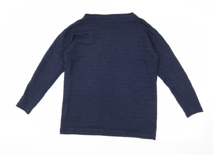 Crew Clothing Company Women's Blue Pullover Jumper, Size 12