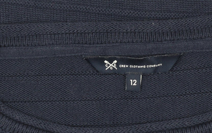 Crew Clothing Company Women's Blue Pullover Jumper, Size 12