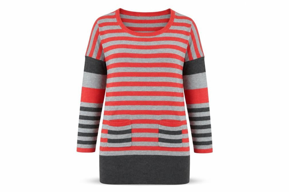 Womens UK Size L Wallis Multicoloured Pullover Jumper