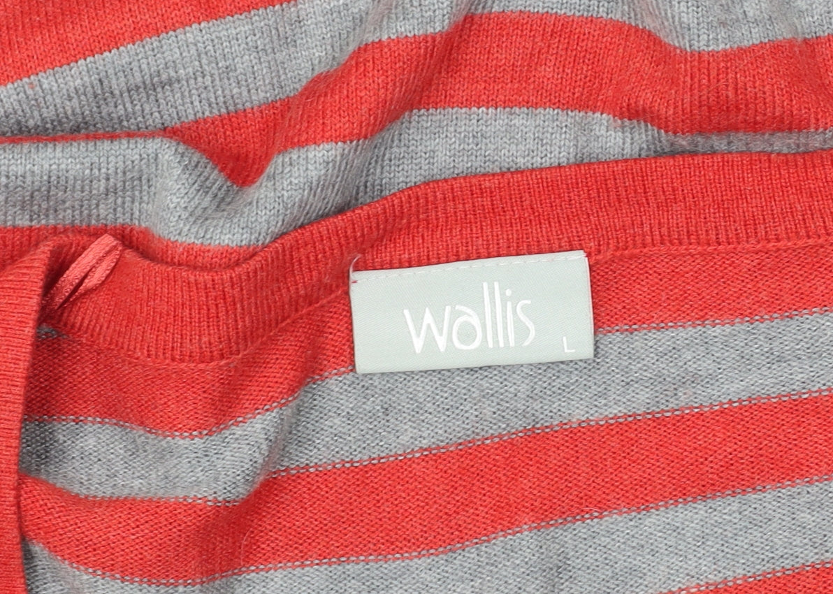 Womens UK Size L Wallis Multicoloured Pullover Jumper