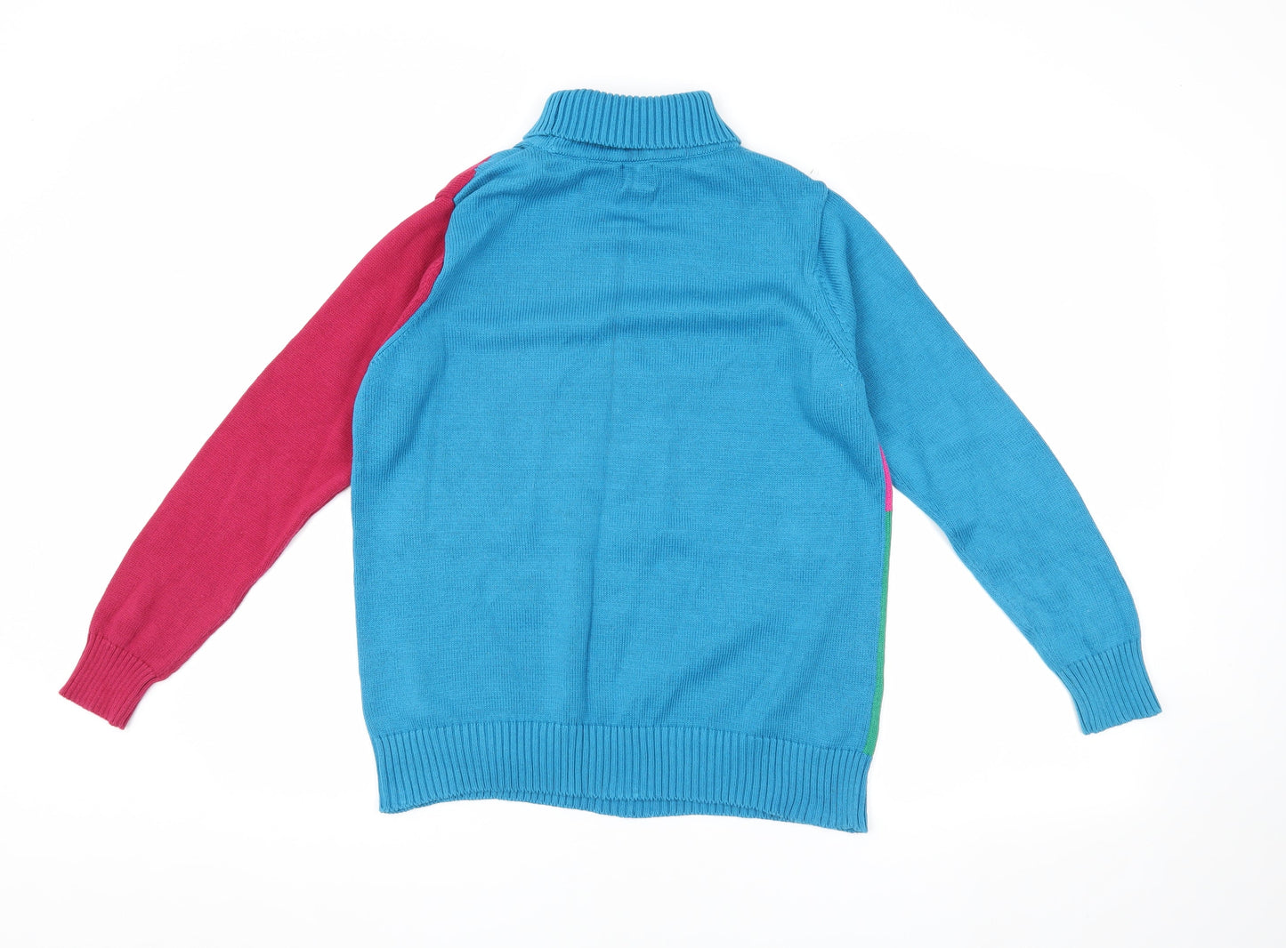 Kite Women's Multicoloured Mock Neck Pullover Jumper M