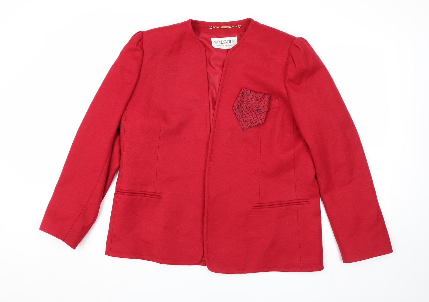 Windsmoor Women’s Red Blazer Size 16