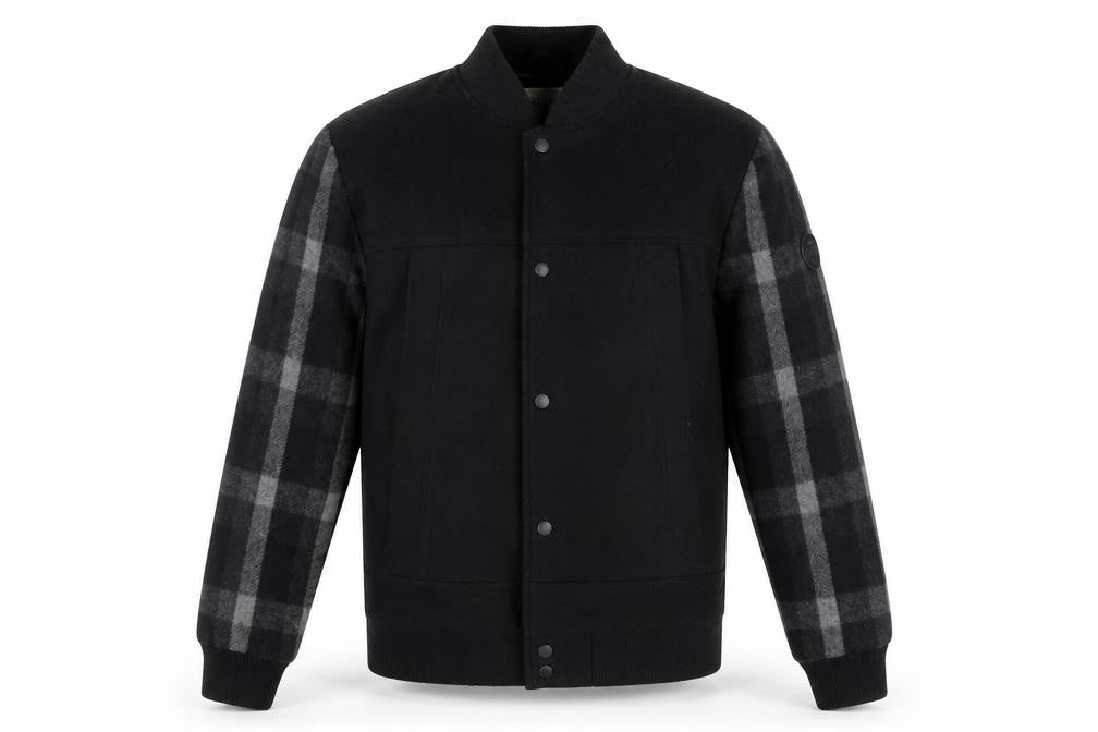 Mens UK Size L Native Youth Black Varsity Jacket