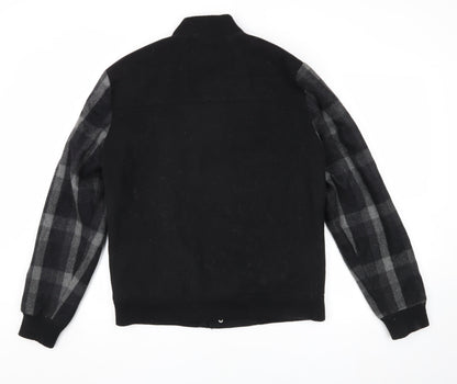 Mens UK Size L Native Youth Black Varsity Jacket