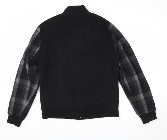 Mens UK Size L Native Youth Black Varsity Jacket