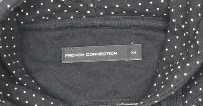 Mens UK Size M French Connection Black Hooded