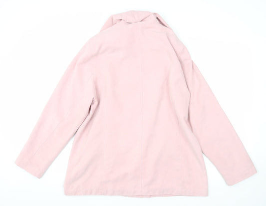 Womens UK Size 14 Berkertex Pink Basic Jacket