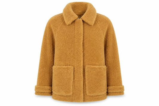 Womens UK Size S Topshop Brown Basic Jacket