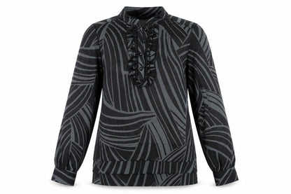 Womens UK Size 10 Principles Black Basic Blouse