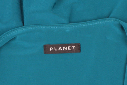 Womens UK Size L Planet Green Basic Blouse