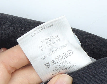 Mens UK Size 42 Jeff Banks Regular Grey Suit Jacket