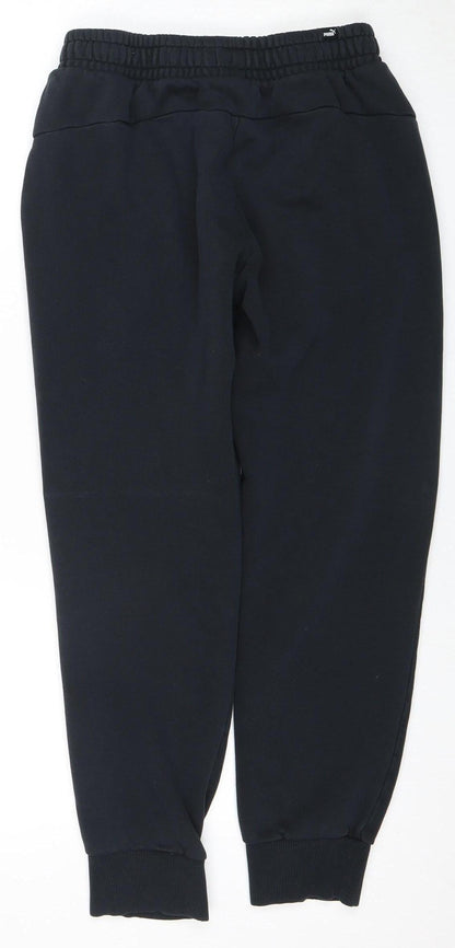 Puma Women's Black Jogger Trousers - Size S Gym