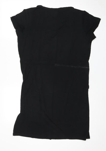 Country Warehouse Women's Black V-Neck Dress Size 18