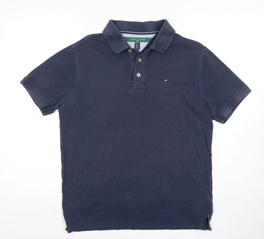 Tommy Hilfiger Men's Blue Polo Shirt Size S Casual Golf
