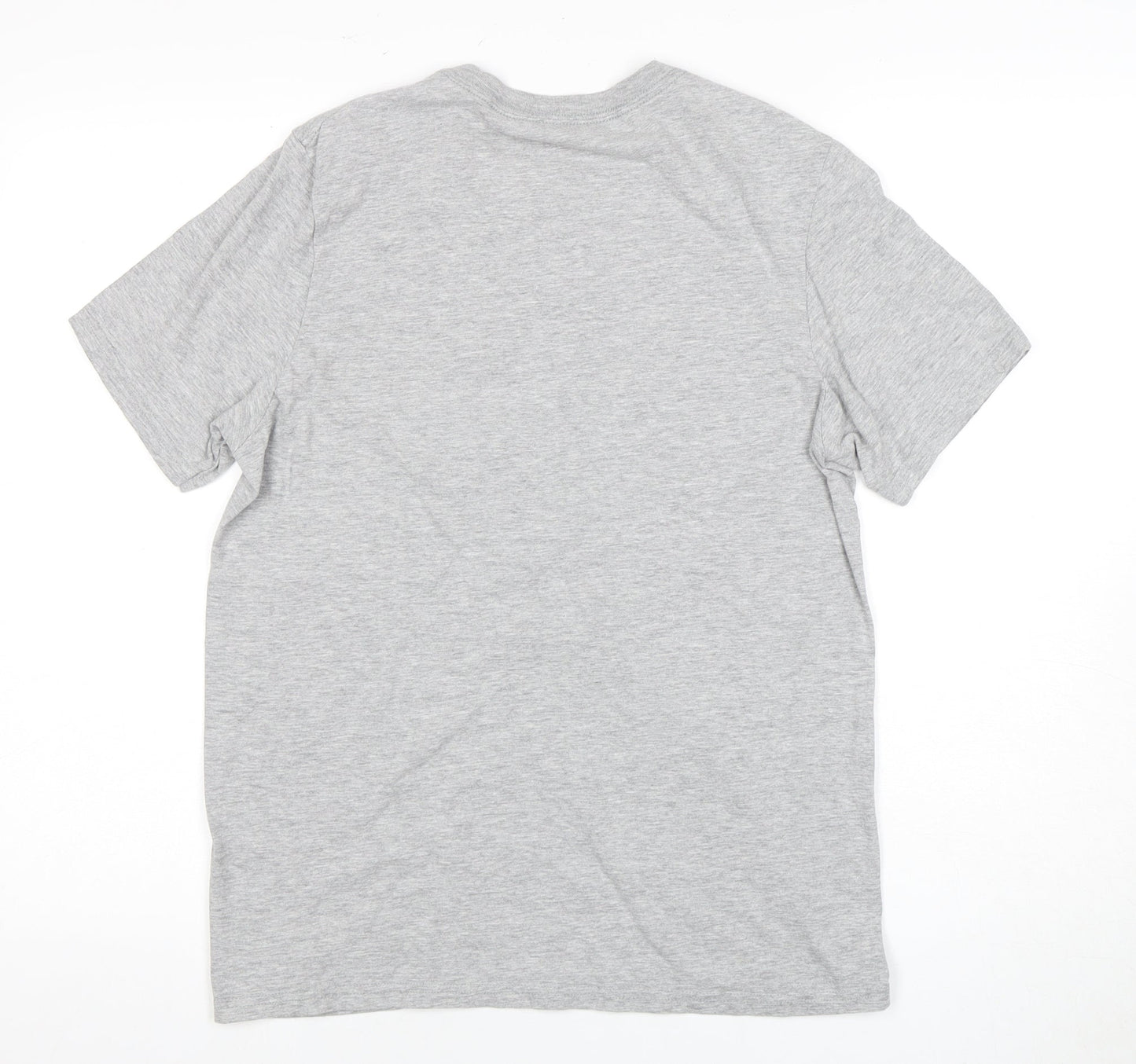Adidas Men's Grey S T-Shirt Crew Neck