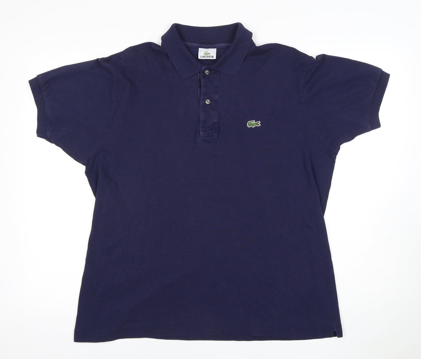 Lacoste Men's Blue Polo Shirt Size S Collared