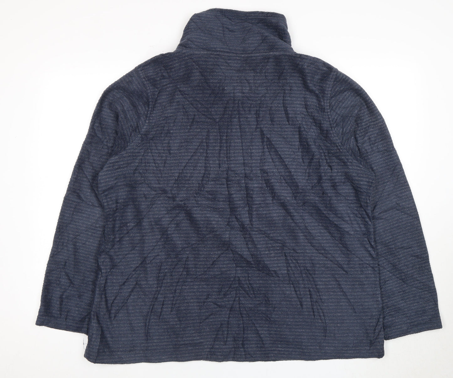 Regatta Women's Blue 1/2 Zip Sweatshirt Size 20