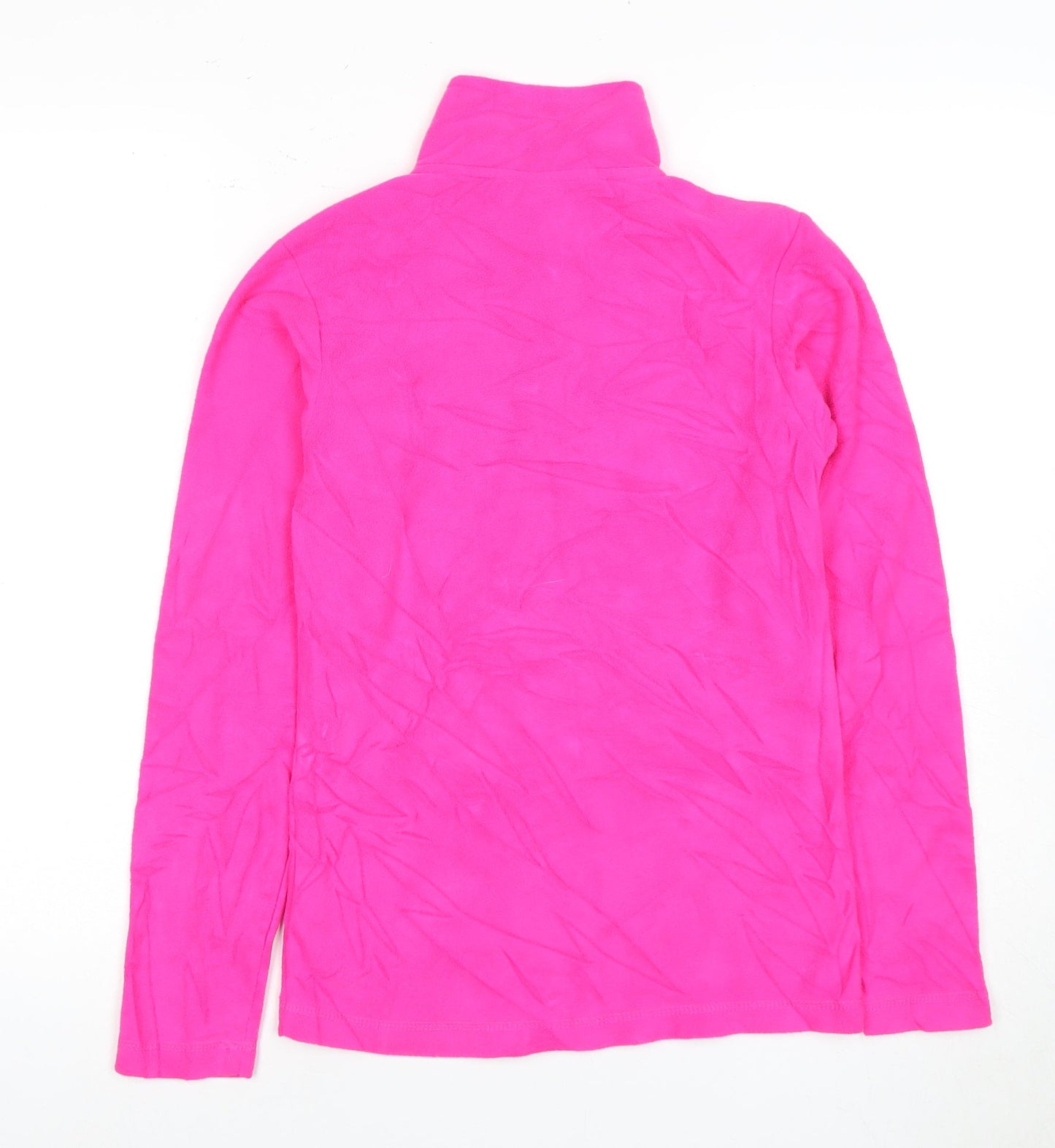 Gelert Girls Pink Fleece Sweatshirt 13 Years 1/4 Zip
