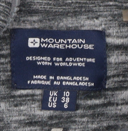 Womens UK Size 10 Mountain Warehouse Grey Basic Jacket