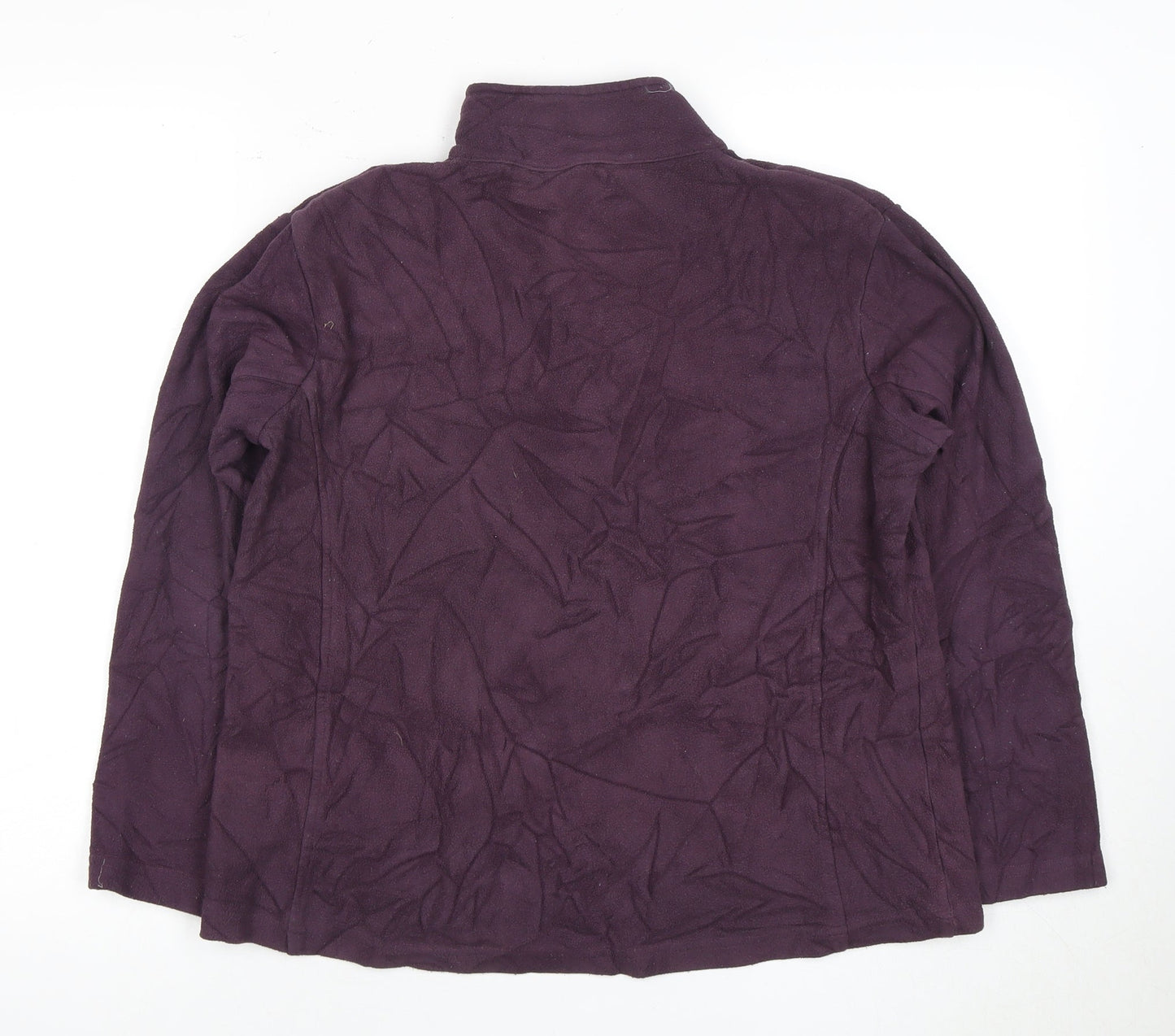 Gelert Women's Purple Fleece Pullover Sweatshirt, Size 12