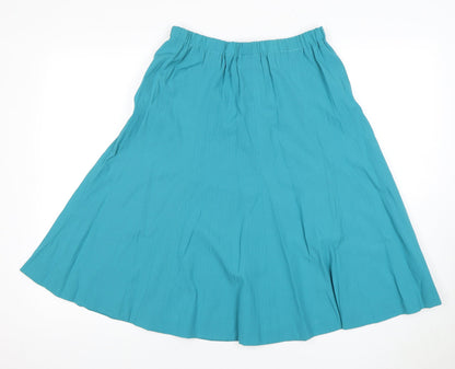 Eastex Women's Blue A-Line Skirt Size 10