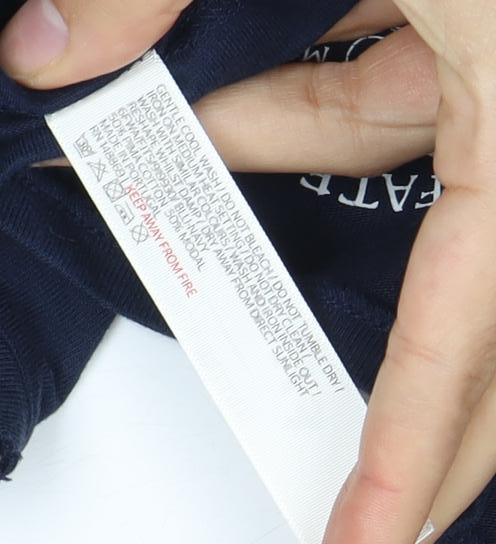 FatFace Women's Blue 3/4 Sleeve Classic T-Shirt