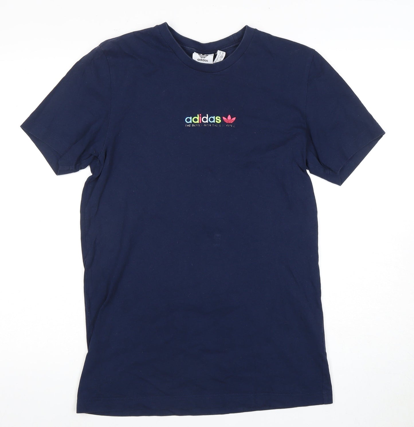 Unisex Adults UK Size M adidas Blue Tunic T-Shirt