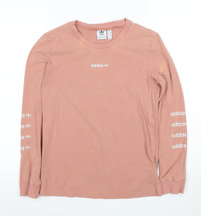 Womens UK Size 6 adidas Pink Basic T-Shirt