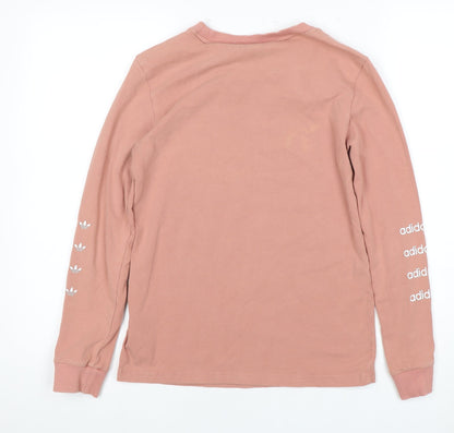 Womens UK Size 6 adidas Pink Basic T-Shirt