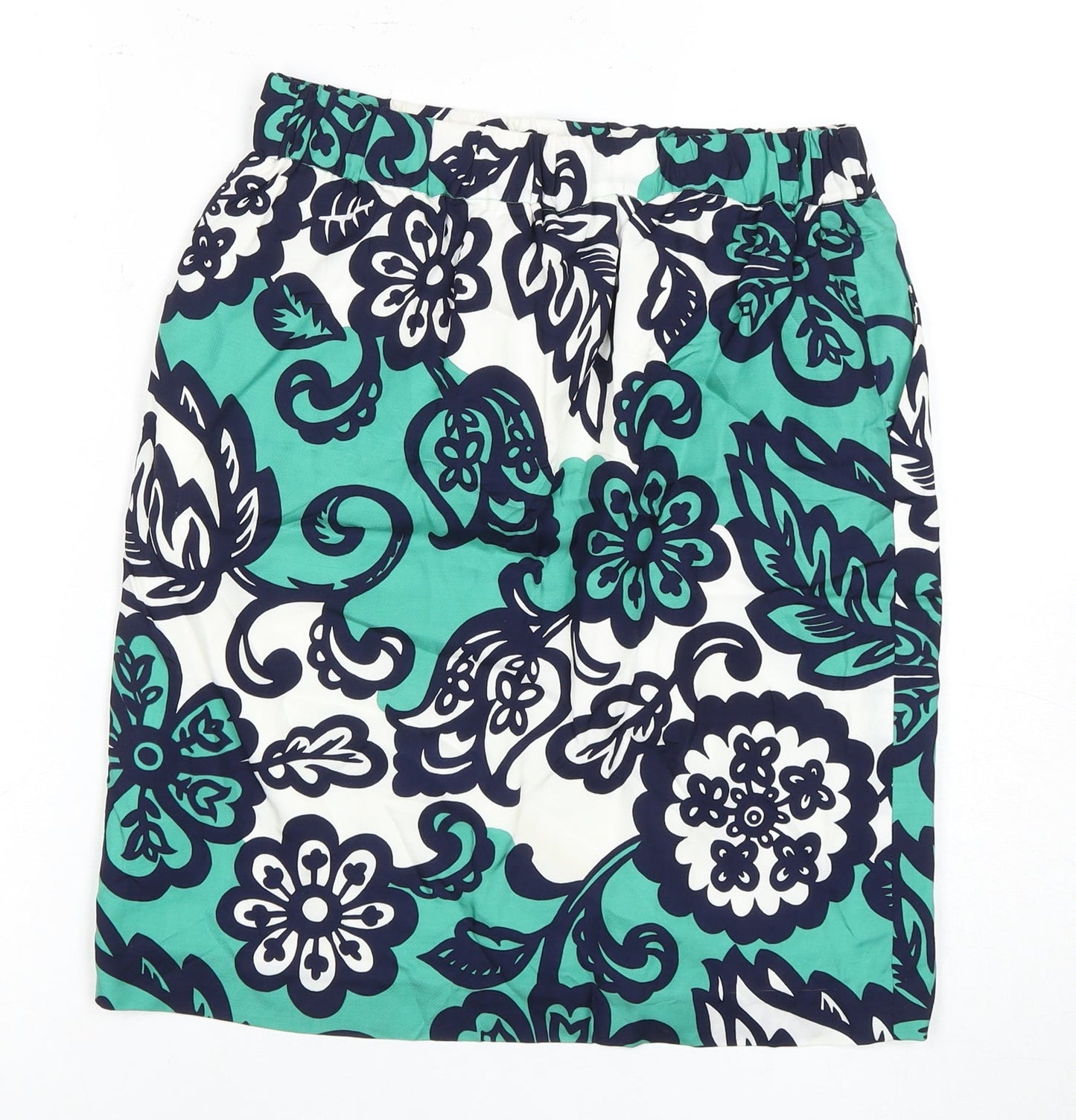 Boden Women's Multicoloured Floral A-Line Skirt, UK 12