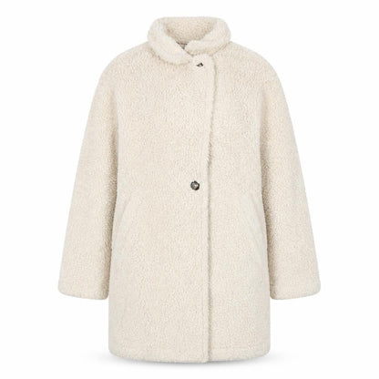 Uniqlo Women's Beige Mid-Length Overcoat M