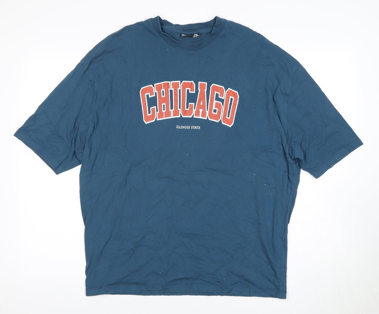 Mens UK Size S ASOS DESIGN Blue  T-Shirt