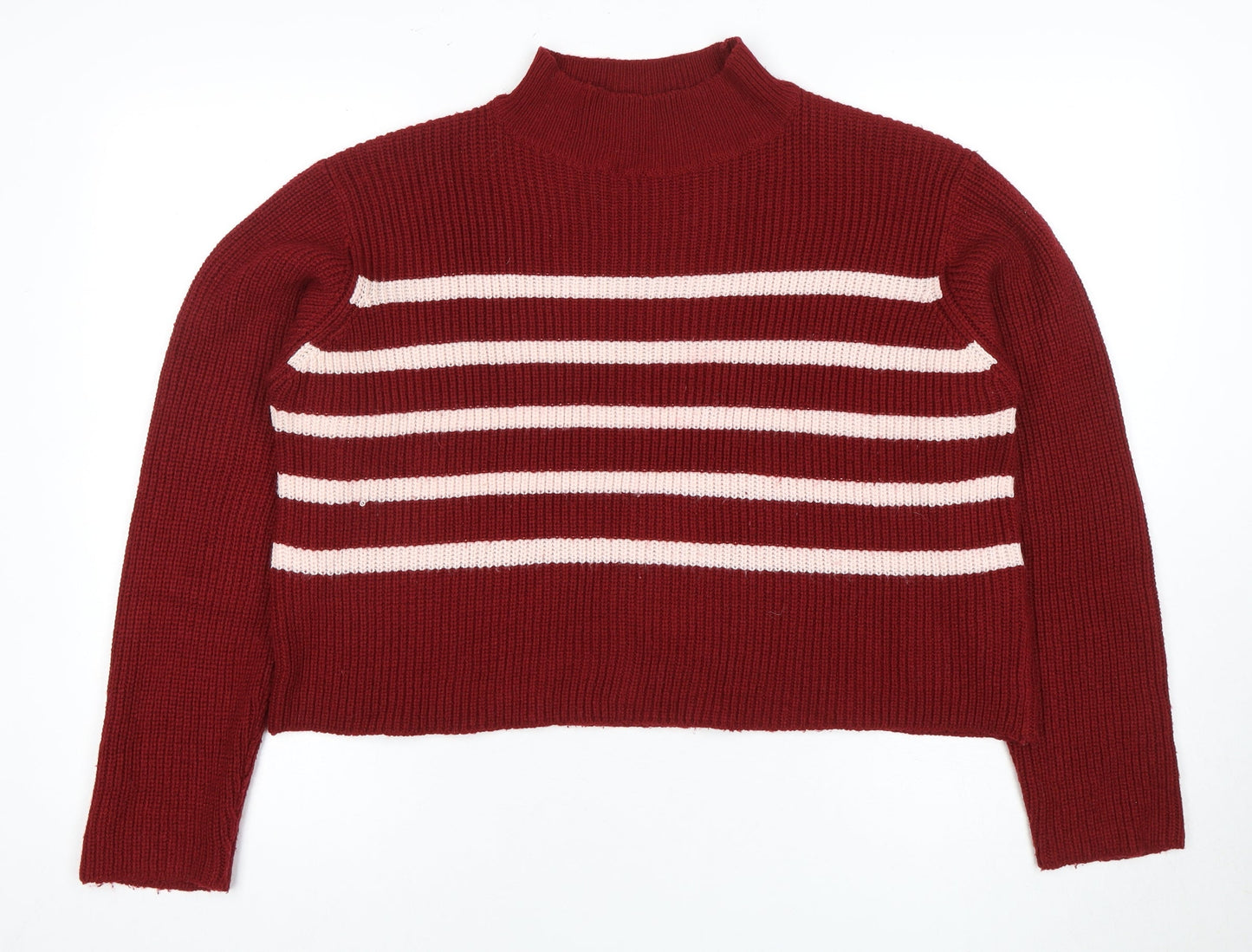 Womens UK Size 12 Threadbare Red Pullover Jumper