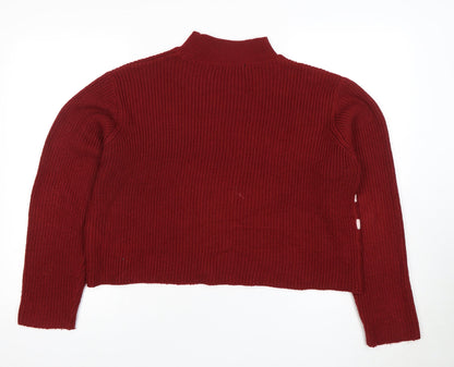 Womens UK Size 12 Threadbare Red Pullover Jumper