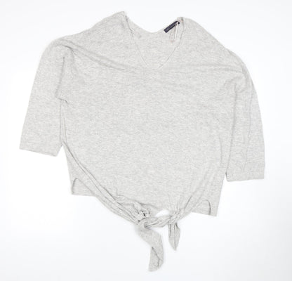 Womens UK Size 22 Marks and Spencer Grey Pullover Jumper