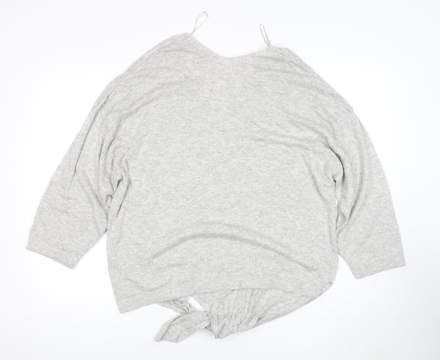 Womens UK Size 22 Marks and Spencer Grey Pullover Jumper