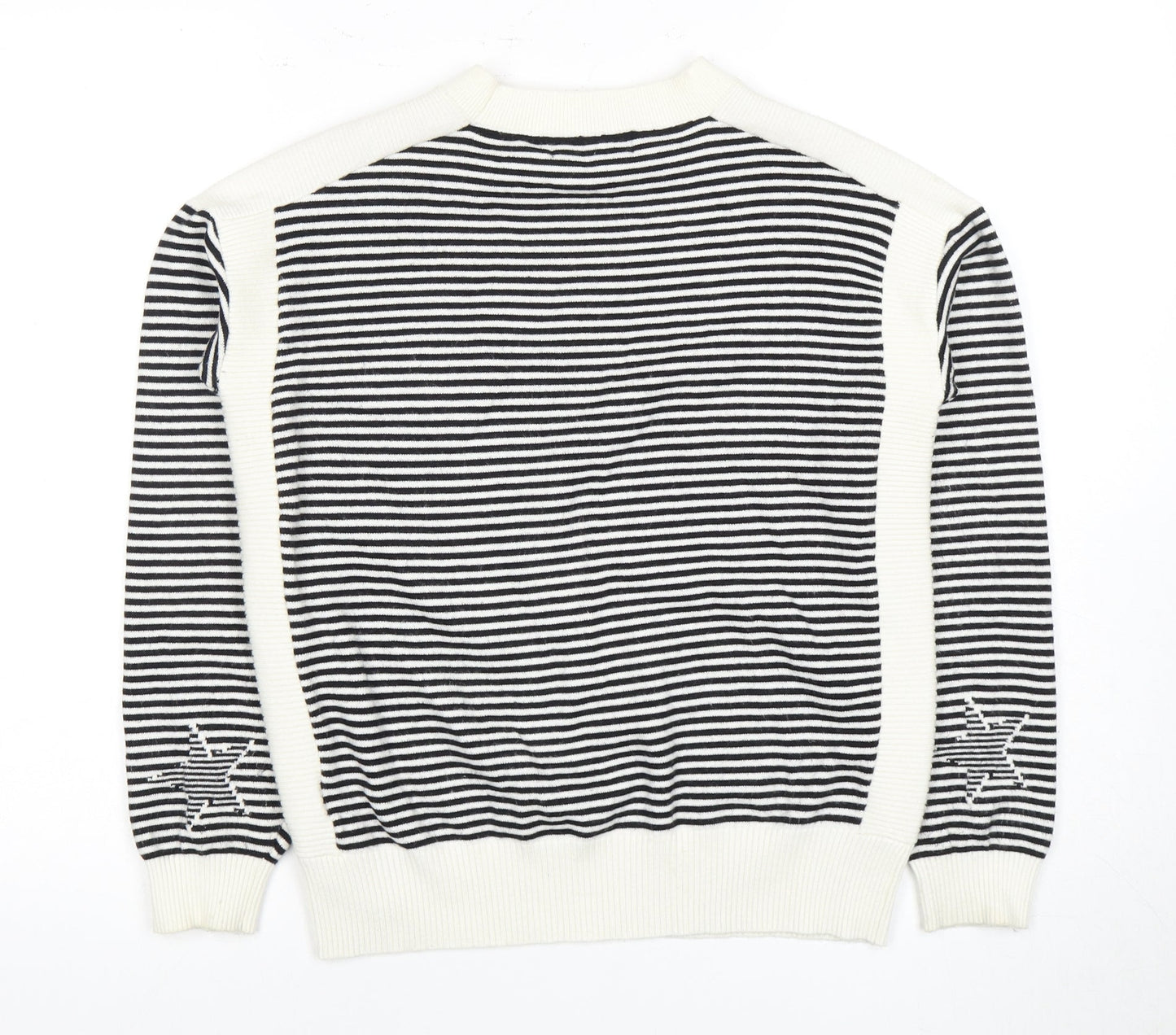 Womens UK Size S Marks and Spencer Black Pullover Jumper