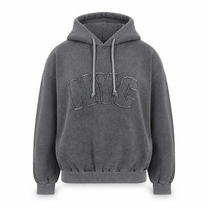 Womens UK Size 8 Boohoo Grey Pullover Hoodie