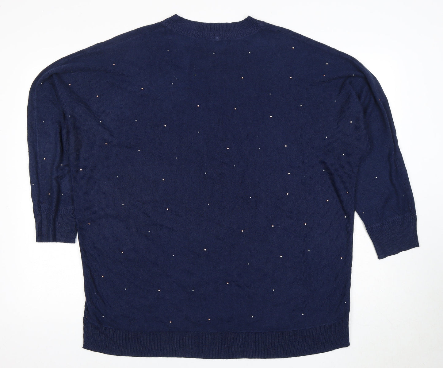 Womens UK Size 14 NEXT Blue Pullover Jumper