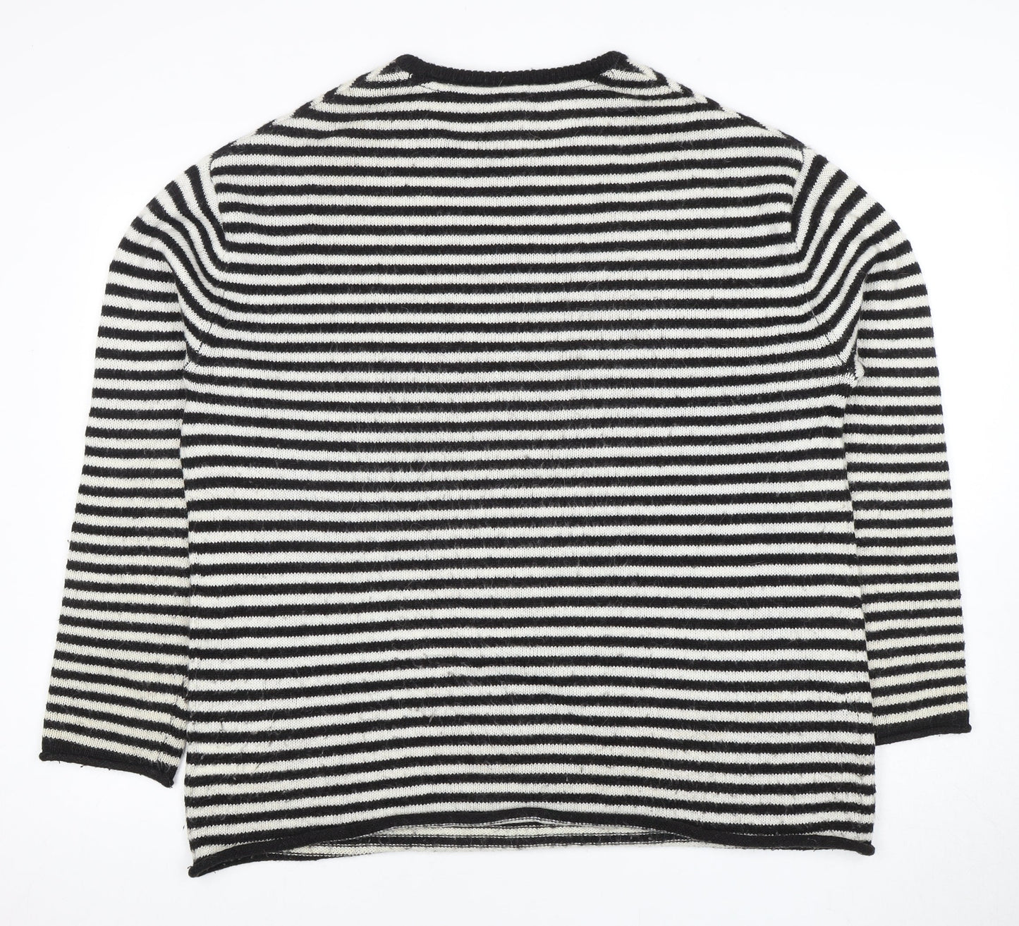 Womens UK Size M H&M Black Pullover Jumper