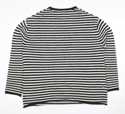 Womens UK Size M H&M Black Pullover Jumper