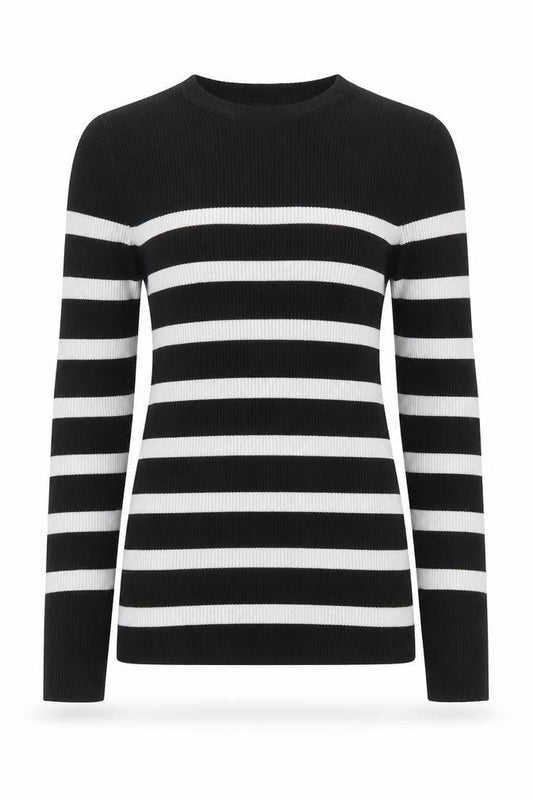 Womens UK Size 10 New Look Black Pullover Jumper