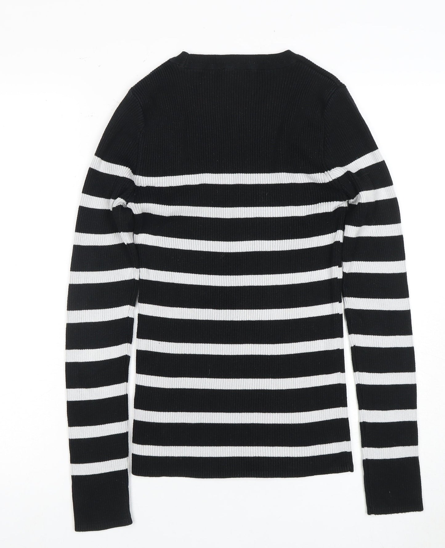 Womens UK Size 10 New Look Black Pullover Jumper