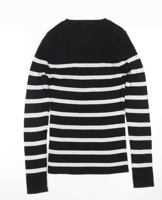 Womens UK Size 10 New Look Black Pullover Jumper