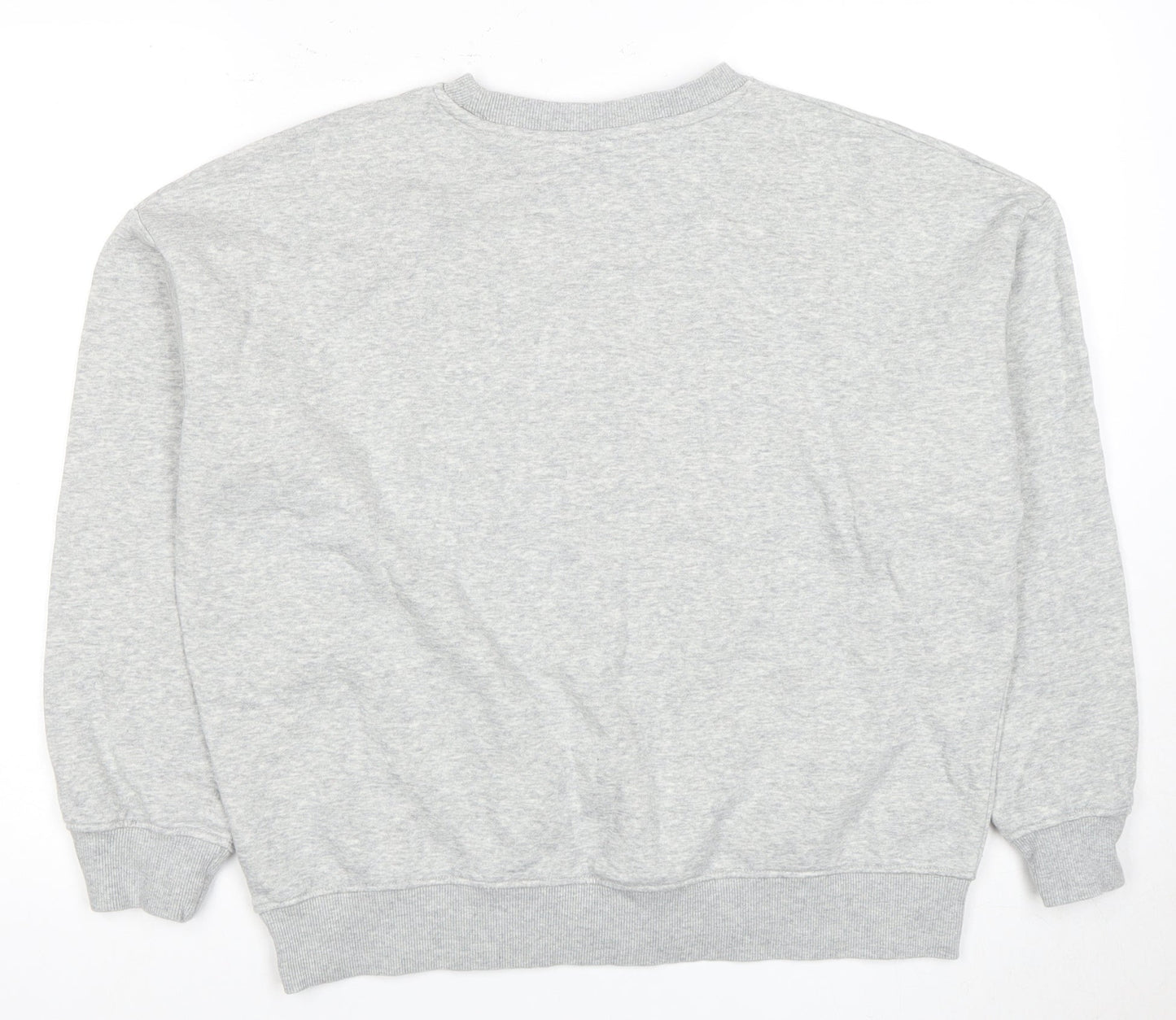 Unisex Adults UK Size M H&M Grey Pullover Sweatshirt