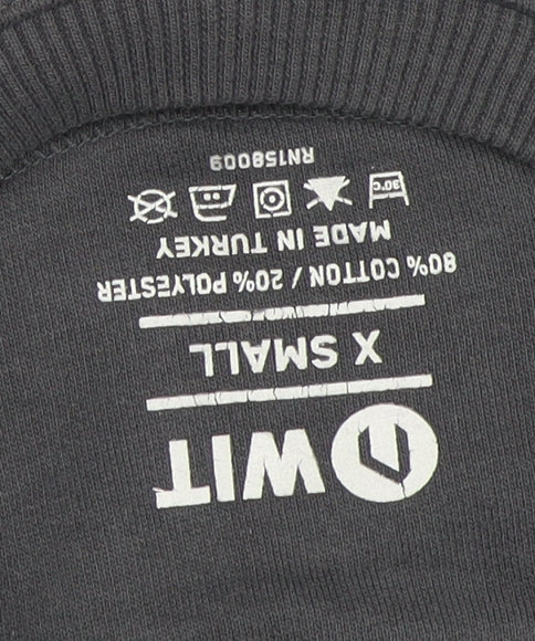 WIT Men's Black XS Pullover Sweatshirt