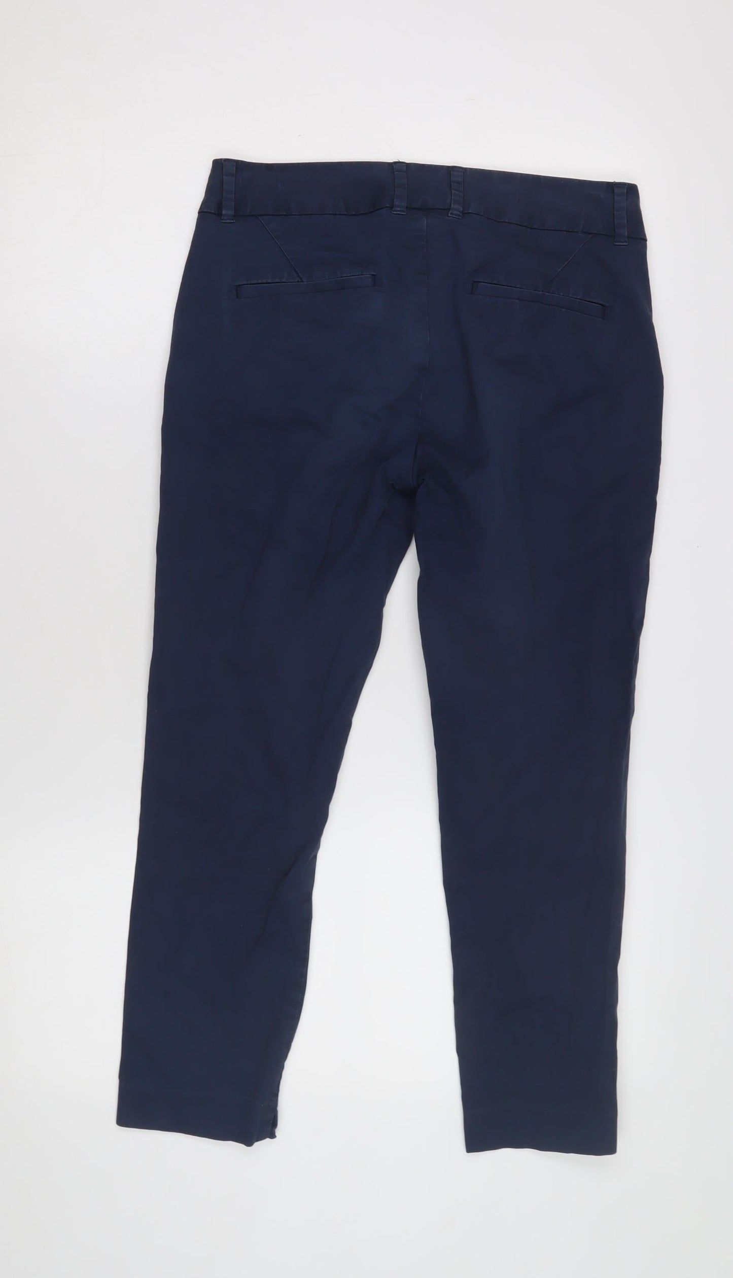 Jack Wills Women's Blue Slim Chino Trousers Size 26